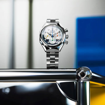 ZENITH DEFY Chronograph USM TimeForArt Unique Piece — official press photograph © ZENITH