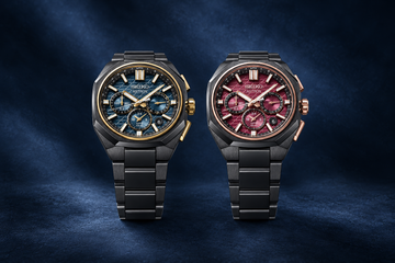 Seiko Astron HAB009J and HAB010J — digitally edited editorial cover