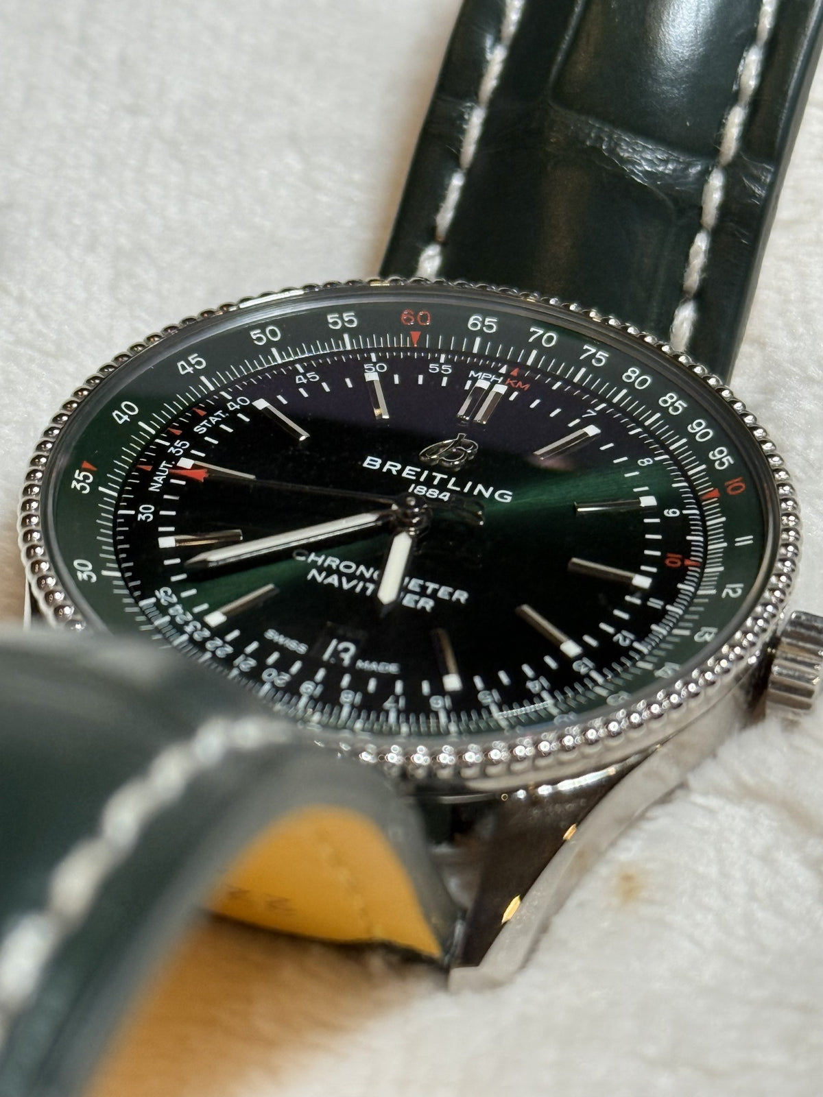 Breitling Navitimer Automatic 41 dial detail