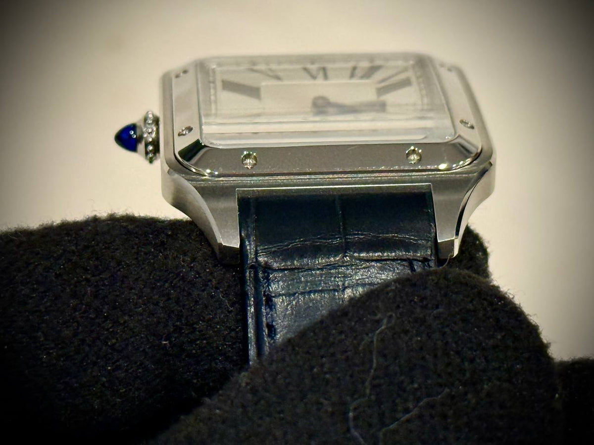 Cartier Santos-Dumont WSSA0085 slim case profile