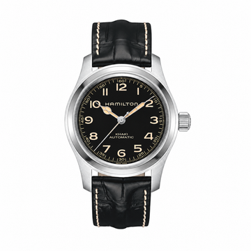 Hamilton Khaki Field Murph Auto 42mm H70605731 front view on white background