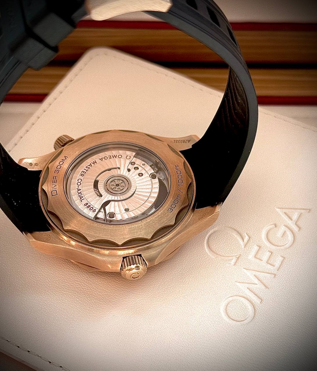 Omega Seamaster Diver 300M Bronze Gold 42mm 210.92.42.20.01.003 – 2025 Full Set Mint