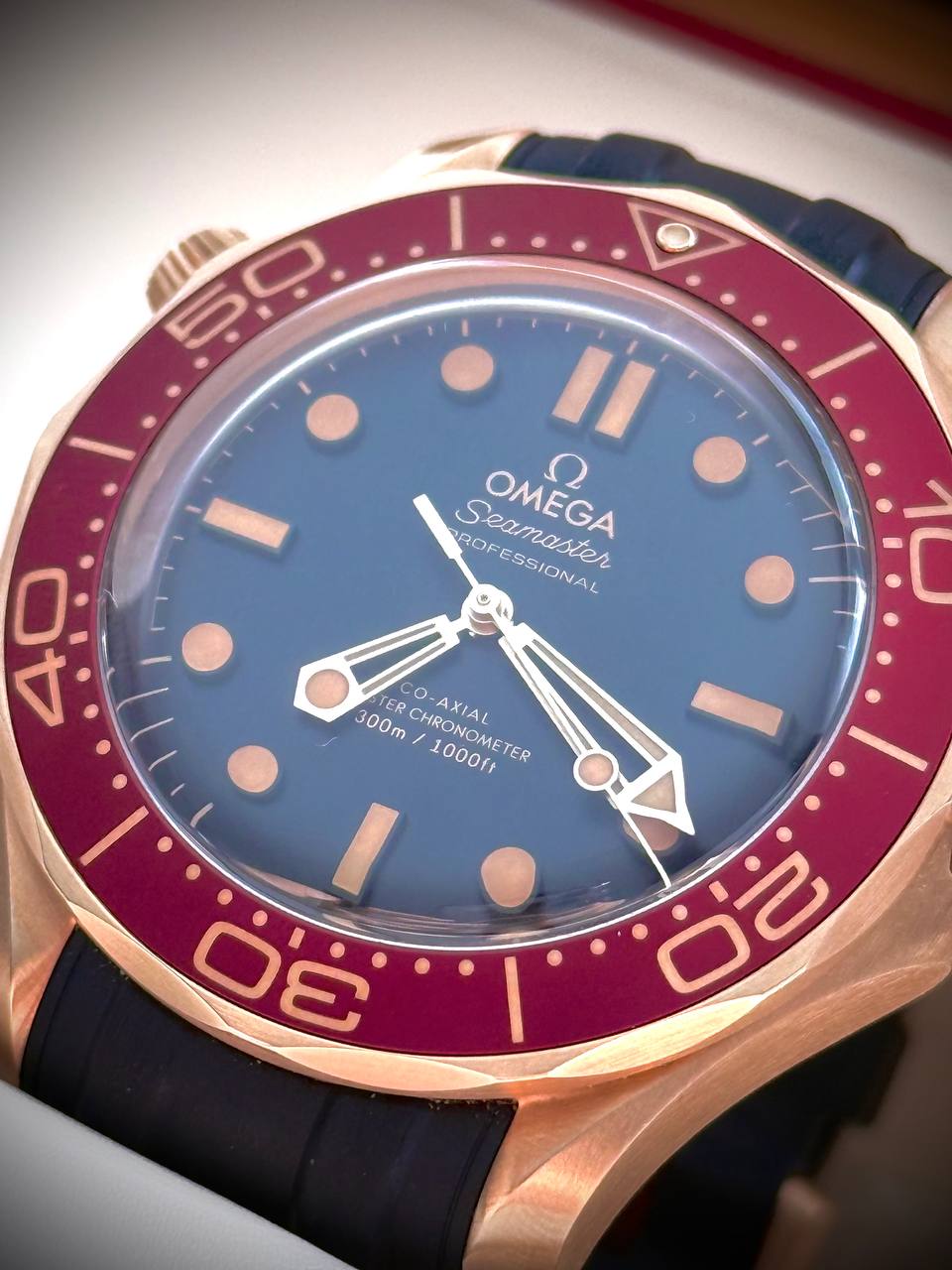 Omega Seamaster Diver 300M Bronze Gold 42mm 210.92.42.20.01.003 – 2025 Full Set Mint