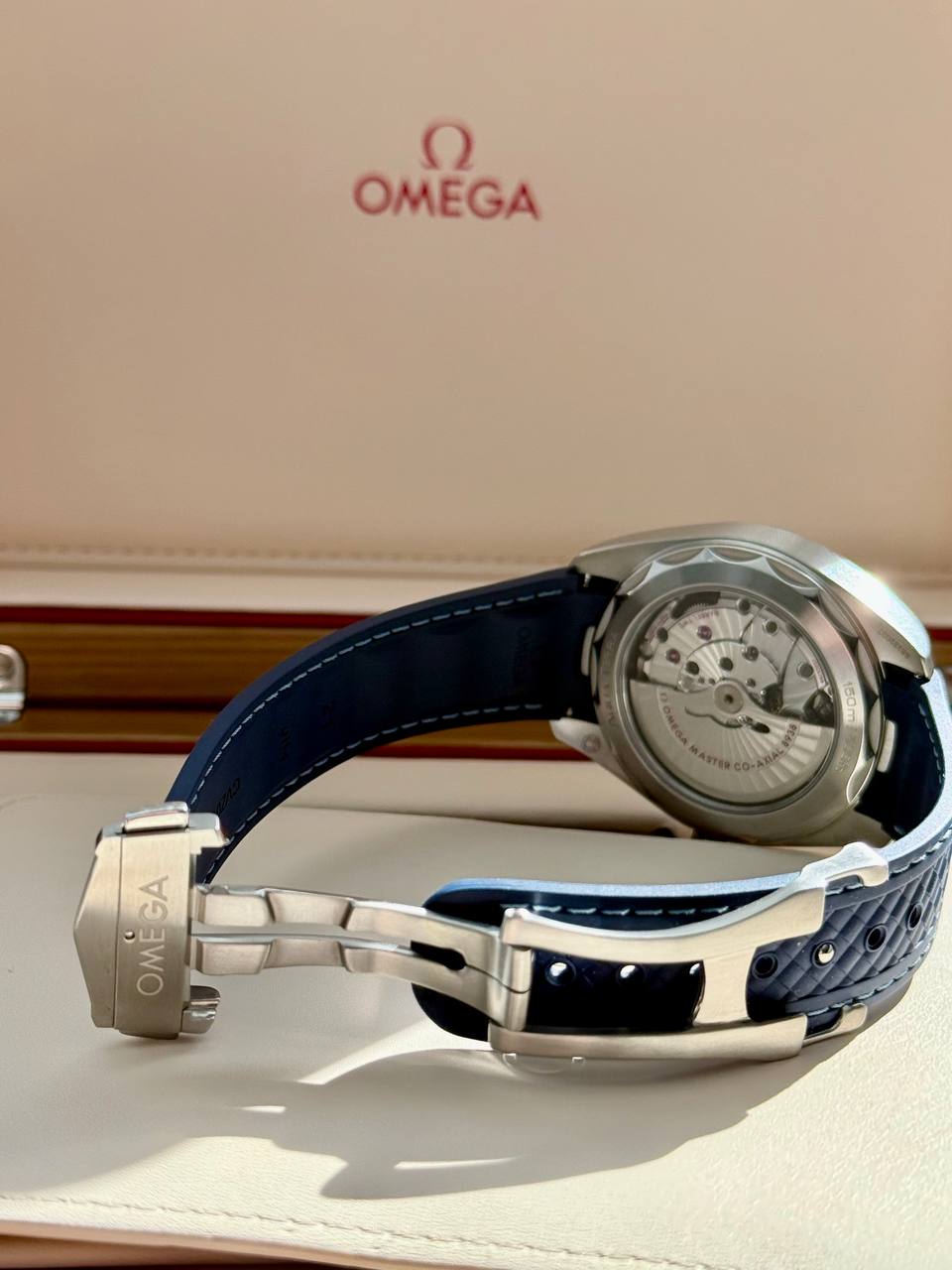 Omega Seamaster Aqua Terra World Timer 43mm Blue Dial - Ref. 220.12.43.22.03.001