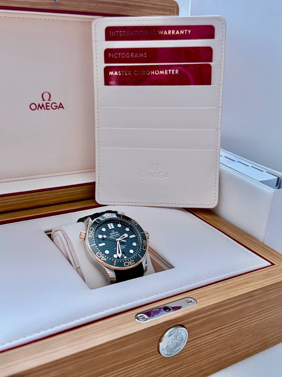 Omega Seamaster 210.22.42.20.01.002 Sedna Gold Full Set 2025