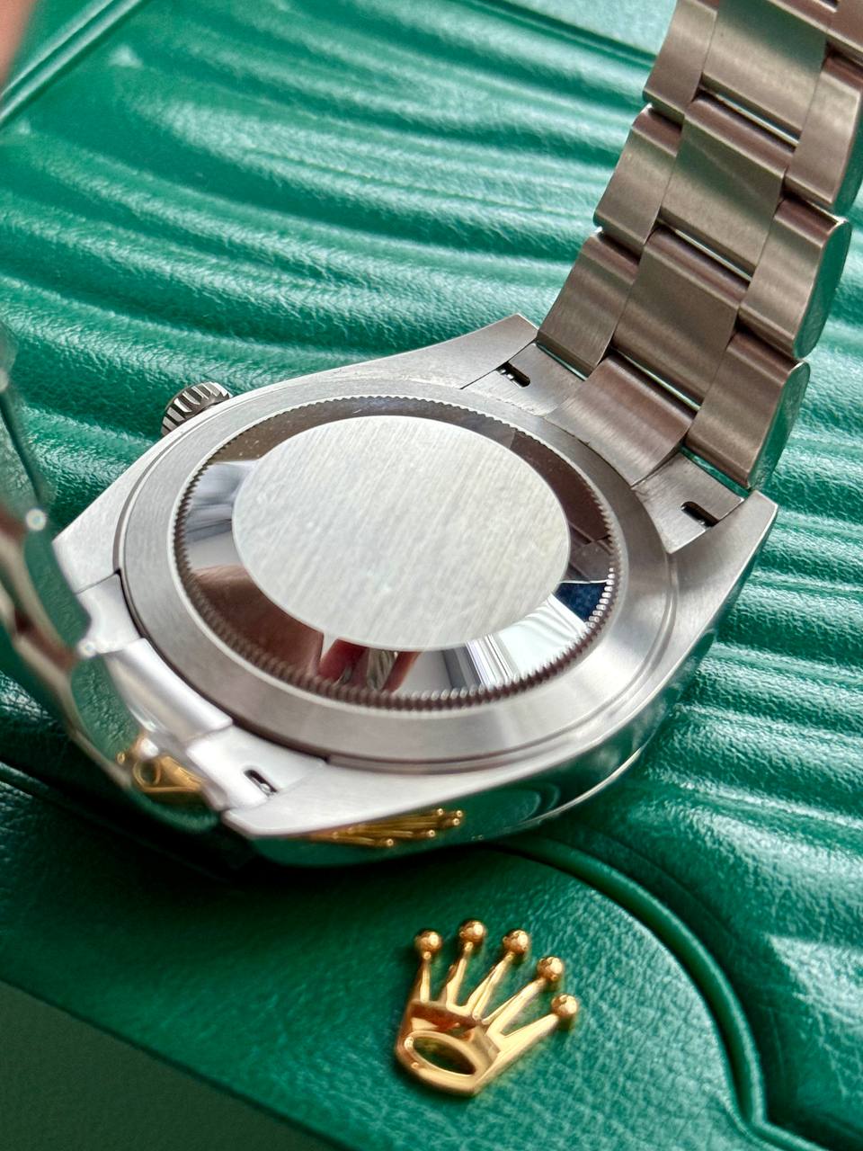 Rolex Datejust 41 Wimbledon caseback