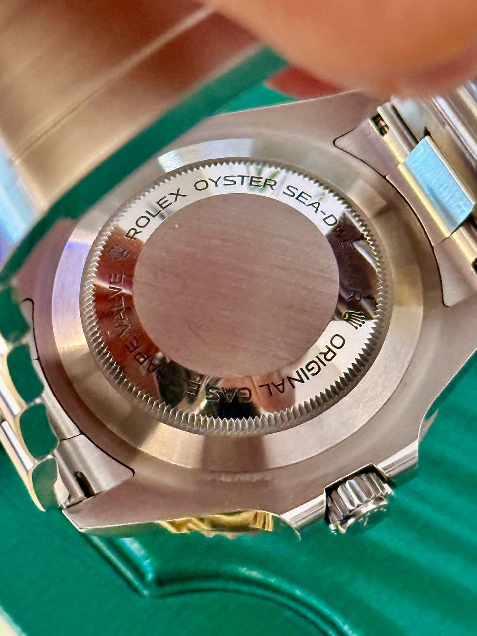 Rolex Sea-Dweller 43 ref. 126600 — Case back