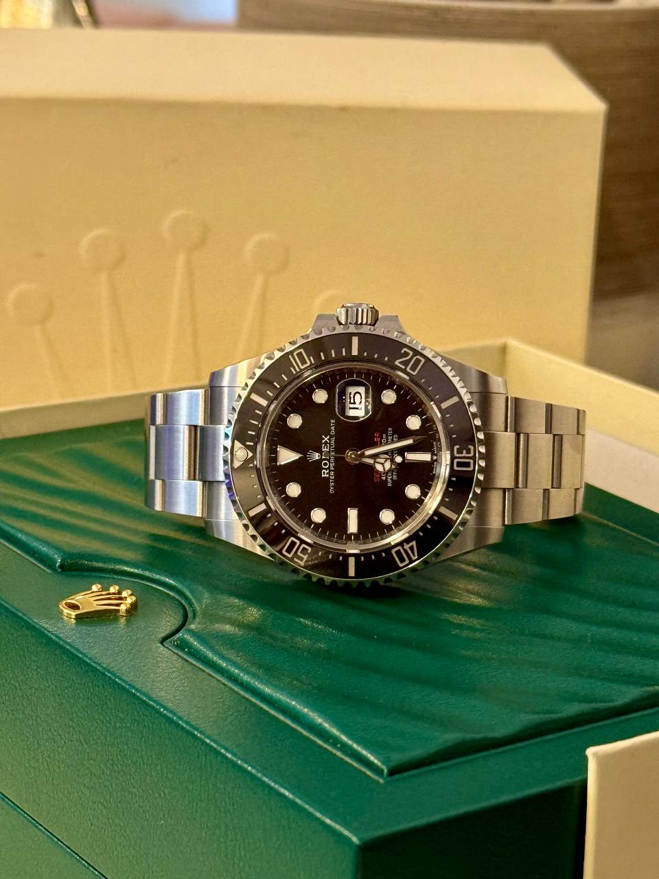 Rolex Sea-Dweller 43 ref. 126600 — Watch on Rolex box