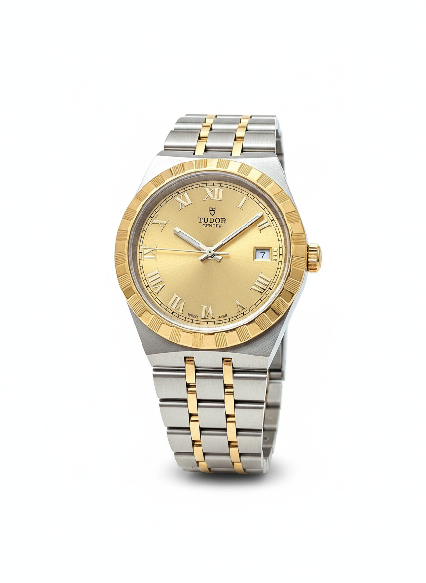 Tudor Royal Automatic 38mm Steel & Gold – Ref. M28503-0003 – 2025 – Full Set – Like New