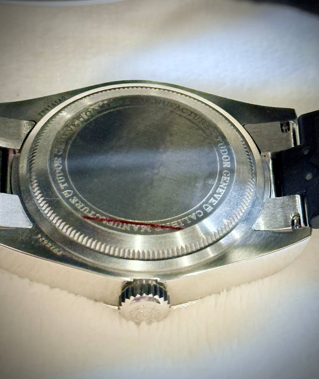 Tudor Black Bay 41 Burgundy caseback