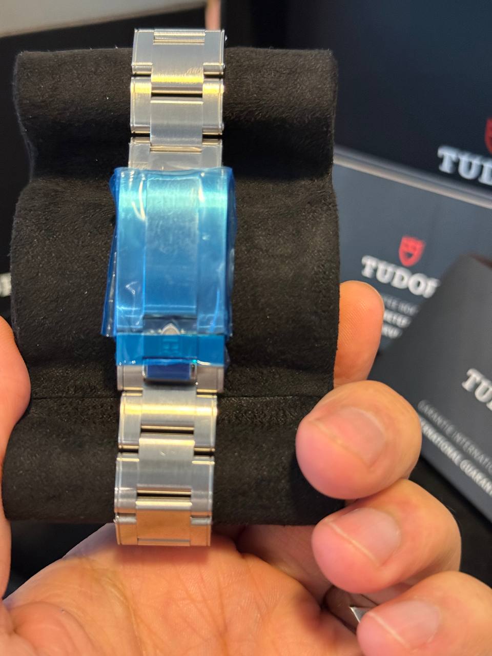 Tudor Black Bay 58 GMT unworn steel bracelet clasp with protective film