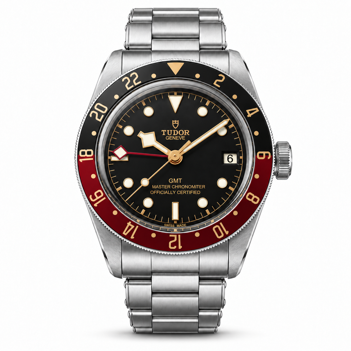 Tudor Black Bay 58 GMT Coke 7939G1A0NRU front view on white background