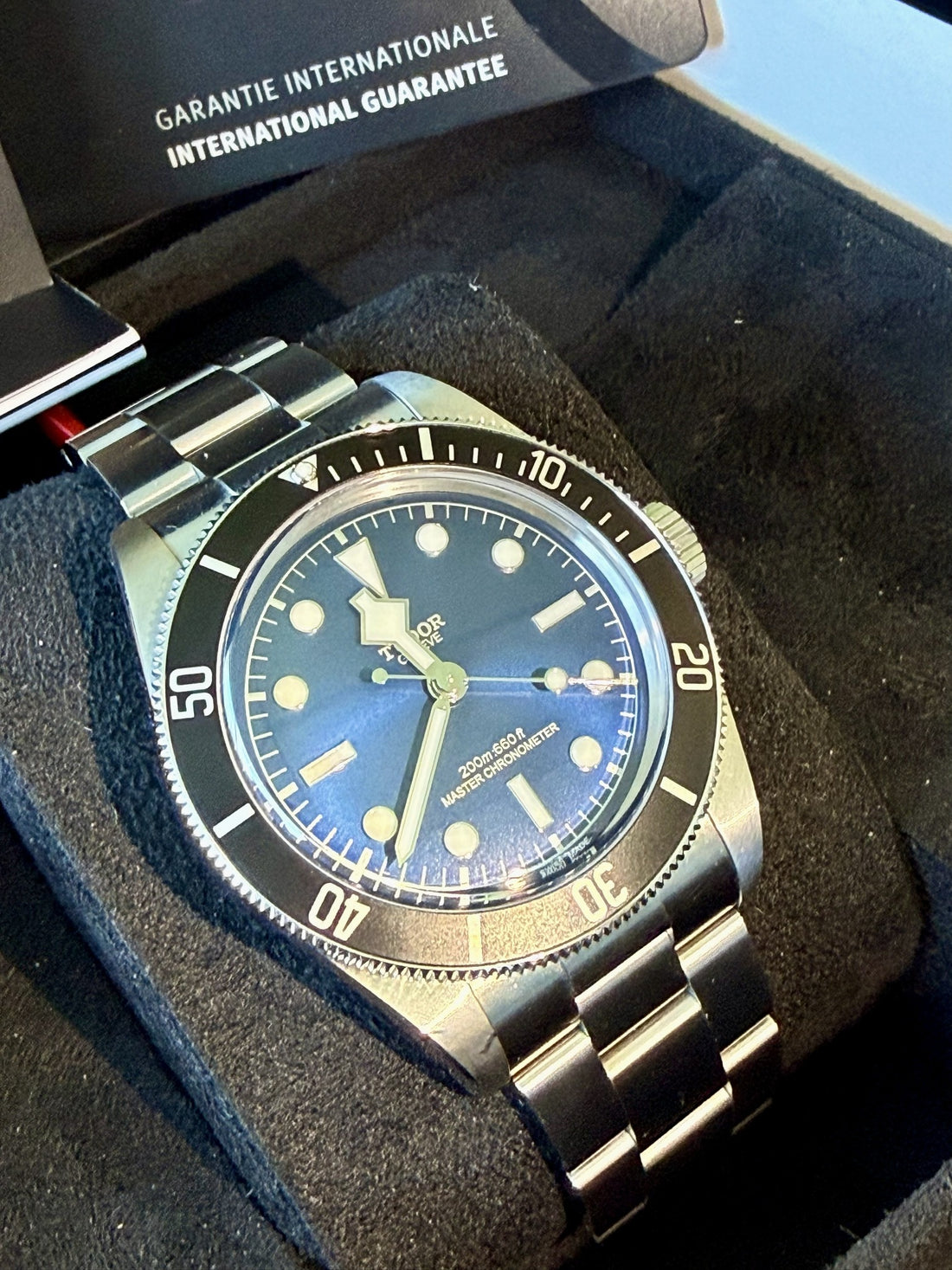 Tudor Black Bay 68 ref. M7943A1A0NU-0001 on white background