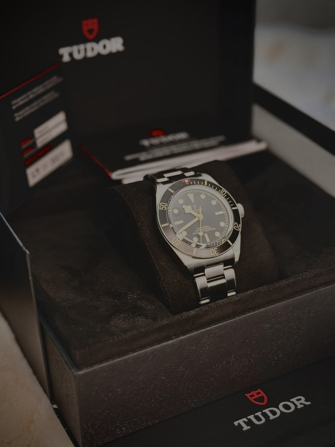 Tudor Black Bay Fifty-Eight ref. 79030N on white background