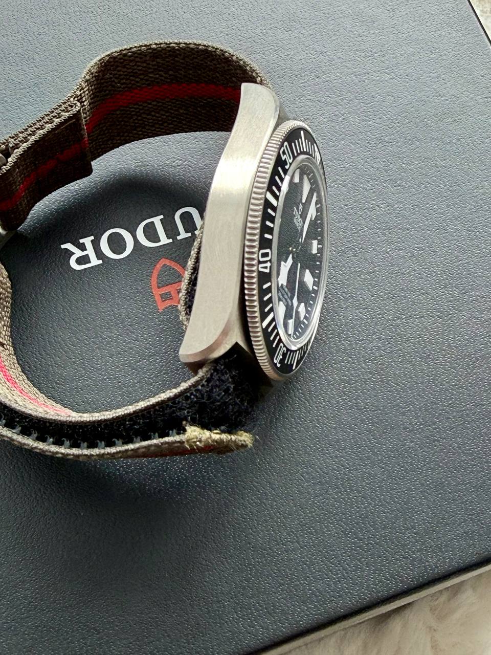 Tudor Pelagos FXD titanium case profile